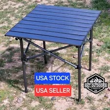 SUPER SALE! ROLL UP LIGHTWEIGHT CAMPING TABLE - FOLDING ROLL TOP COMPACT - SALE