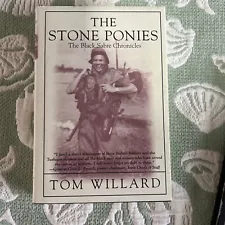 Black Sabre Chronicles: The Stone Ponies No. 4 by Tom Willard (2000, HCDJ) NEW