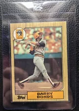 1987 TOPPS #320 BARRY BONDS ROOKIE CARD RC PITTSBURGH PIRATES