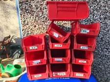 red linbin storage containers 30-220 VPK03 X12! 75 x 105 x 190mm eBay sales 12 !