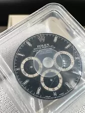 Rolex Daytona 16519/16520 Black and silver dial ref 13/16528-12 DIAL OEM Sealed