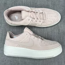 Nike Women's Air Force 1 AF1 Sage Low AR5339-201 Particle Beige White Size 9.5