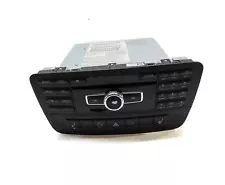 2014 MERCEDES BENZ CLA45 AMG CLA250 (C117) AM/FM COMMAND RADIO STEREO RECEIVER