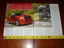 2005 ROUSH FORD F150 ORIGINAL ARTICLE