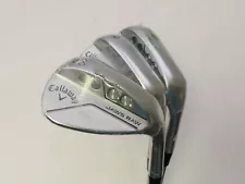 New Callaway Jaws RAW Wedge Set 52.10+56.10+60.12 Dynamic Gold Spinner Wedge