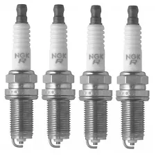 NGK V-Power Nickel Set of 4 Spark Plugs 0.044 For Nissan Toyota Scion L4