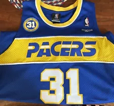 Reggie Miller Indiana Pacers Reebok Commemorative Jersey Men’s XL