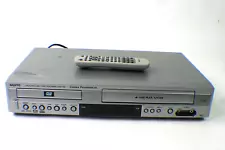 Sanyo DVW-7100 DVD VCR Combo VHS Player Recorder With Remote Tested Works t2