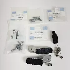 Genuine 2012-2024 BMW 1250 1200GS Wide Driver Foot Rest Peg Set 46718526740 (For: 2014 BMW R1200GS)