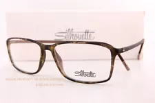 Brand New Silhouette Eyeglass Frames SPX Illusion 2942 9110 Havanna Tobacco 54