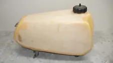 1979 YAMAHA YZ125F YZ 125 F FUEL GAS PETROL TANK WITH CAP AND PETCOCK