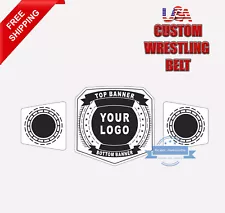 New ListingCustom Championship Belt Heavyweight Adult Fully Customized Belt For All Sports