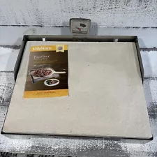 VillaWare Pizza Grill for Gas Grill Use - 13”x16” Heavy Stone W/ Thermometer