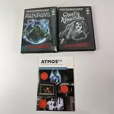 Atmos Fear FX Phantasms & Ghostly Apparitions DVD Lot Halloween Horror Themed