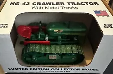 1/16 Scale Diecast Oliver Cletrac HG42 Crawler Limited Edition #018 Of 100