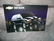 2004 Chevrolet Blazer Xtreme Dealer Showroom Sales Presentation PICTURE- Poster