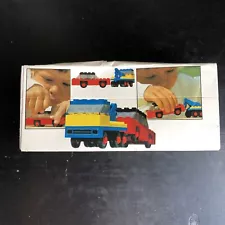 Vintage LEGO LEGOLAND Tow Truck and Car 651, Sealed in Box 1972 Made in Denmark