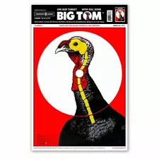 Thompson Target | Life-Size Turkey Paper Hunting Shooting Targets - 12.5"x19"