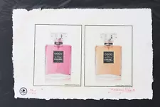 Coco Chanel Perfume Print By Fairchild Paris LE 24/25