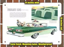 METAL SIGN - 1958 Ford Fairlane (Sign Variant #08)