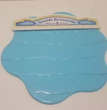 Sylvanian Seaside Restaurant Sign Calico Critters Replacement Signage w/ Pad