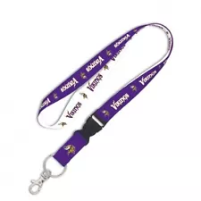 Minnesota Vikings NFL Lanyard Clip Neck Tag Keychain for ID Keys Ticket Holder