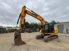 2018 JCB JS160NLC4F Hydraulic Excavator Aux Hyd Thumb Q/C Bucket A/C Cab bidadoo