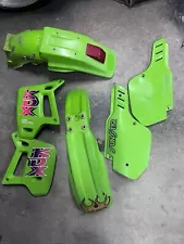 Kawasaki KDX200 Plastics For 89 91 92 93 94