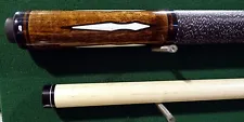 New Vintage Dale Perry Custom 2 Pc.Pool Cue, Maple Free Case & Shipping