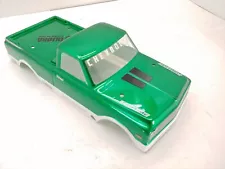 Custom Painted Sparkly Green Proline Chevy Chevrolet 1/10 Monster Truck RC Body