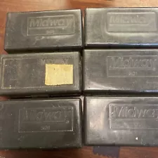 Midway 501 Ammo Storage Box Lot Of 6