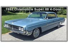 1962 Oldsmobile Super 88 4-Door Refrigerator / Tool Box Magnet