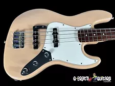 2005 FENDER JAZZ BASS AMERICAN HIGHWAY ONE w ROSEWOOD BOARD ~ HONEY BLONDE