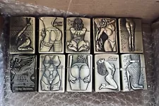 Box Of Unique Stylish Brand New Lighters Vintage Style