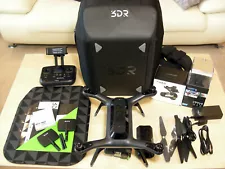 3DR Solo Smart Drone w Gimbal GoPRO Hero 4 BLACK 4K Camera & Carrying Bag Setup