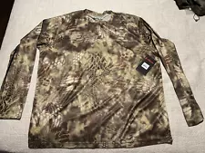 Kryptek Camo Hunting Shirt Hyperion LS Crew Mandrake