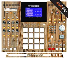 Akai MPC 5000 | Wood 4 | Protective Decal | StyleFlip Skins