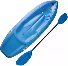 Lifetime Youth Wave Kayak with Paddle Package - Color: Royal Blue