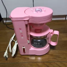 Hello Kitty Coffee Maker Not For Sale 100V 600W Japan Limited