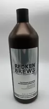 Redken Brews NYC Grooming Thickening Shampoo 33.8oz 1000ml Discontinued READ