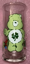 Care Bears Good Luck Glass Pizza Hut Care Bear Luck To You Rare Mint Rare ð