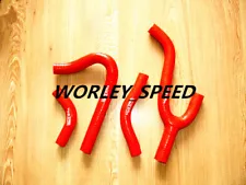 Red Worley Silicone Radiator Y Hose Fits KTM 300/380 SX/EXC/MXC 1998-2003 98-03 (For: KTM 380 EXC)