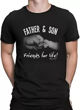 Father & Son Friends for Life Mens T-Shirt Gift for Father Daddy Christmas Sale