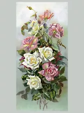 9704.Decoration Poster.Room Wall art.Home decor.Bouquet of Exotic flower roses