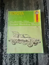 TOYOTA STARLET 1981, All Models, 1290cc, Owners Workshop Manual, HAYNES #787 US