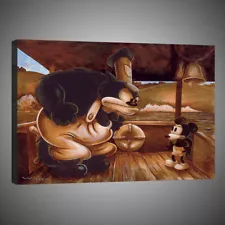 $10 SALE!!--Print/Disney Mickey Mouse HD on HQ Canvas--8 x 12-$10 SALE!!