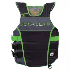 JET PILOT Nylon Side Entry Ultimate F-86 Sabre 3 PFD Black L/XL WJP21213BKLX