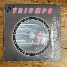 TRIUMPH - ROCK N ROLL MACHINE - 1ST PRESS CANADA VINYL LP **STILL IN WRAP**