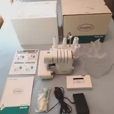 Baby Lock Imagine BLE1AT Jet Air Threading Serger w/ Manual Accessories WORKING