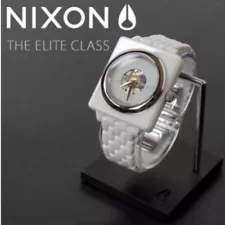 Nixon the debutant rare limited edition custom high gloss white ceramic NEW